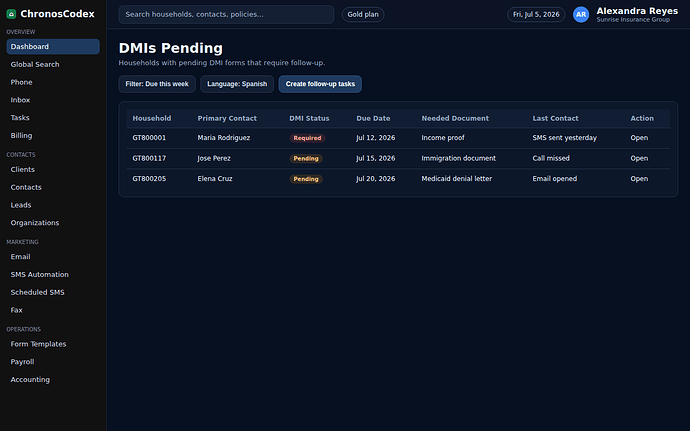 DMI Follow-Up Guide screenshot 1